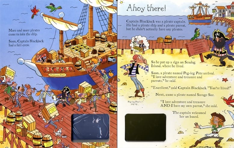 Carte cu jucarie cu pirati - Wind-up pirate ship