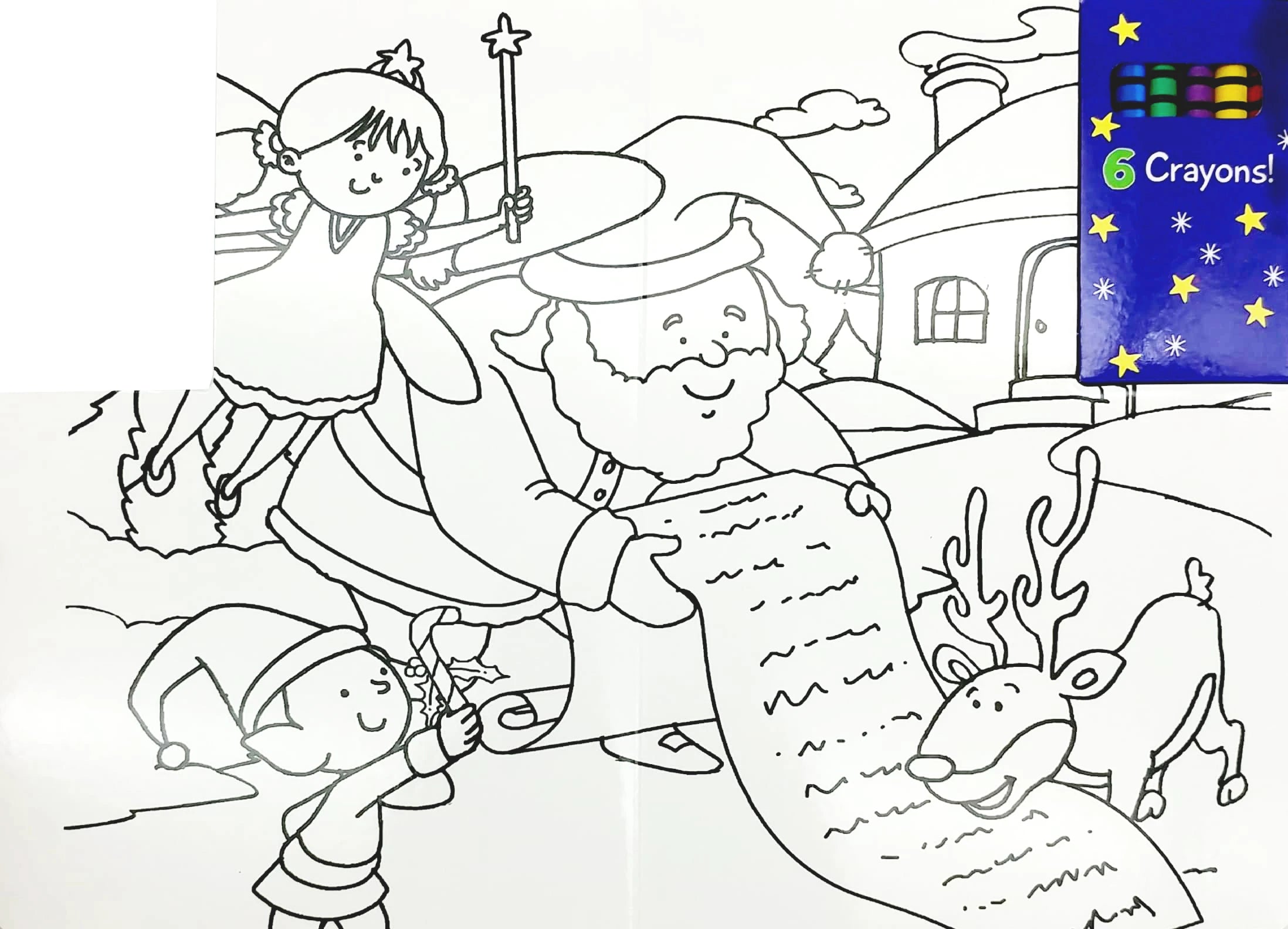 Carte Scrie si Sterge de colorat -  North Parade  - ELVES, 3+ ani