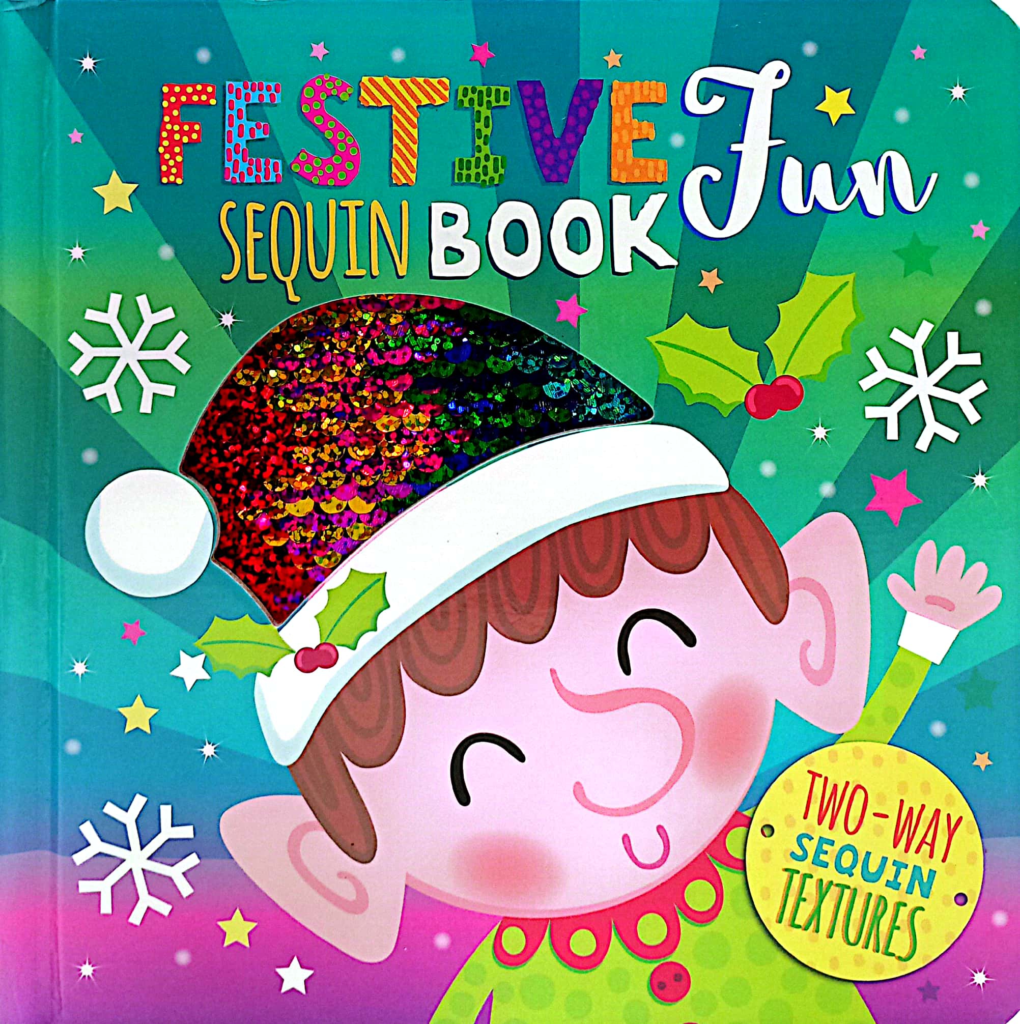 XMAS SEQUIN BOOKS - ELF