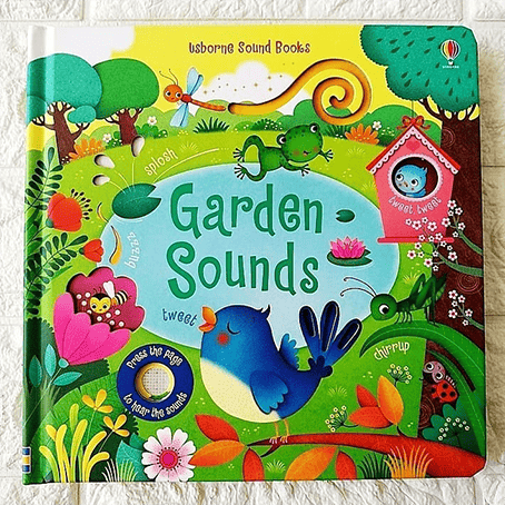Resigilat - Carte pentru copii - Garden Sounds – Carte cu sunetele din gradina