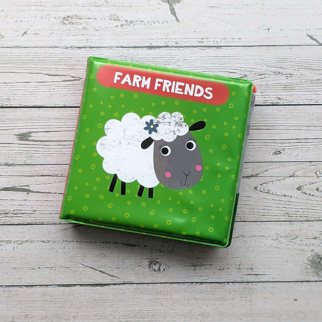 Carte pentru copii - bath book in box - Farm