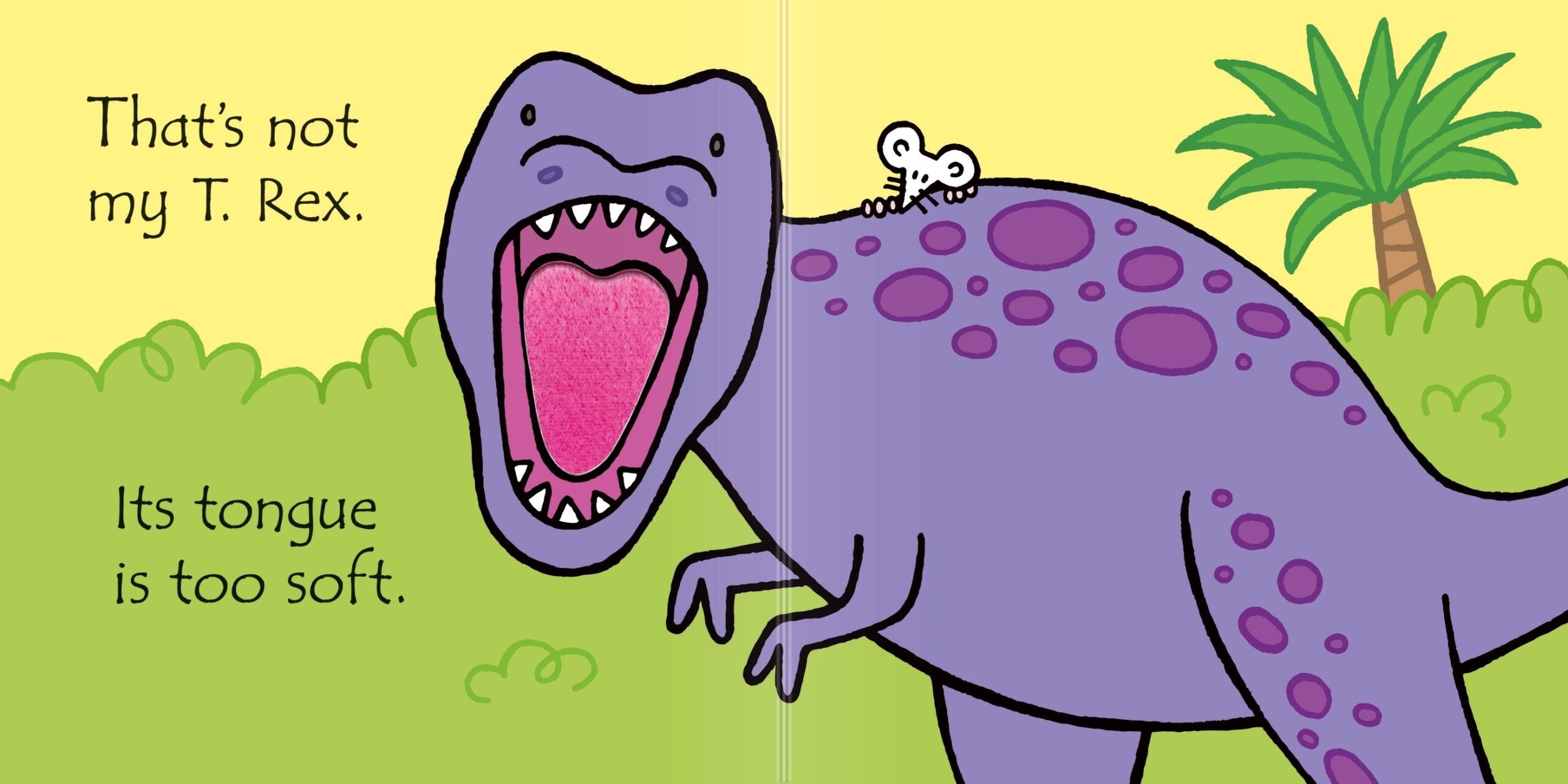 Carte pentru copii, Usborne, That's not my T. Rex..., 3+ luni