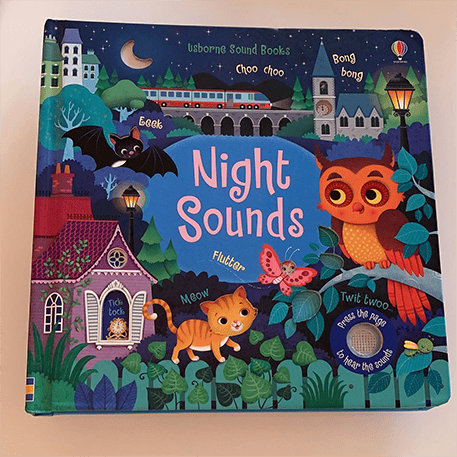 Resigilat - Carte pentru copii - Night Sounds – Carte cu sunetele noptii
