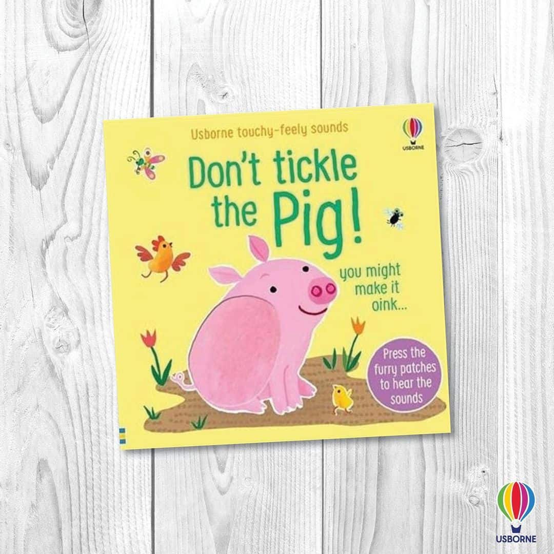 Don’t tickle the pig! – Carte senzoriala cu sunetele porcusorului