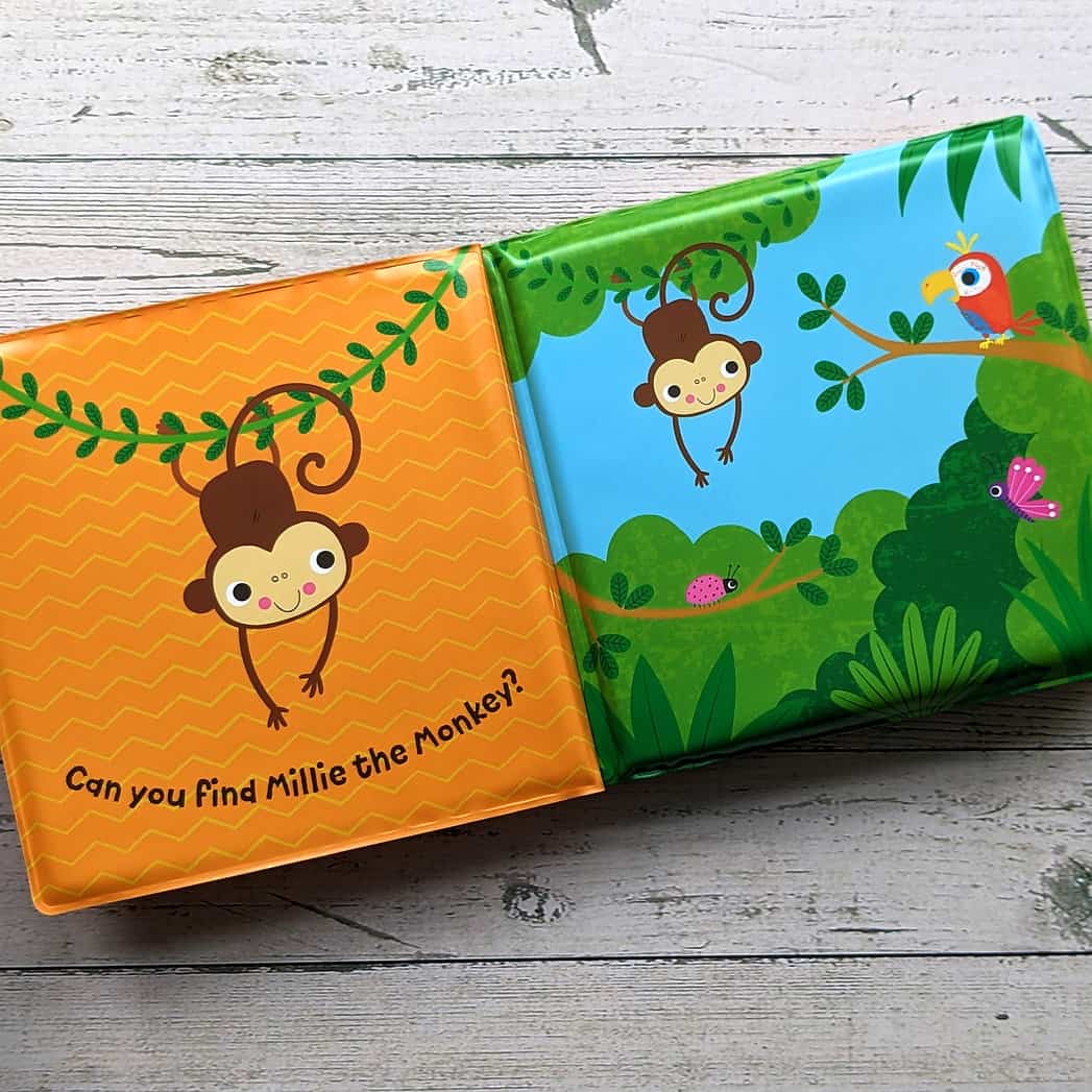 Carte pentru copii - Bathtime Buddy Book - Jungle