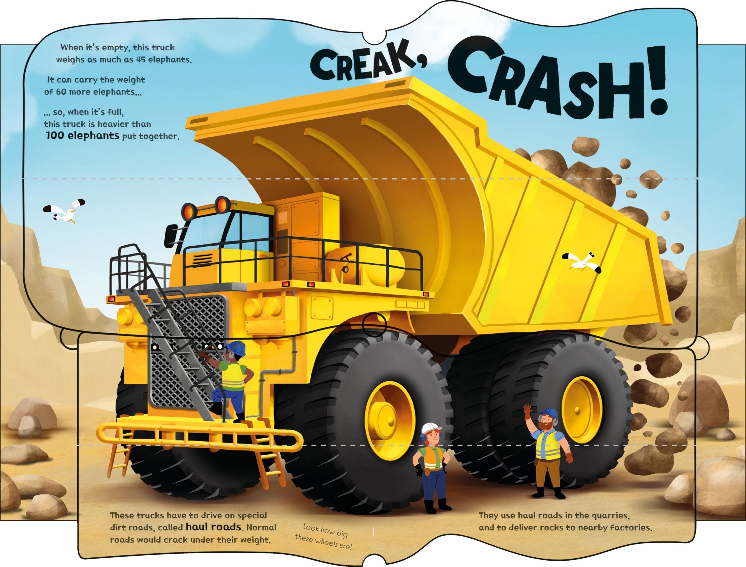 Carte cu clapete - Great Big Trucks