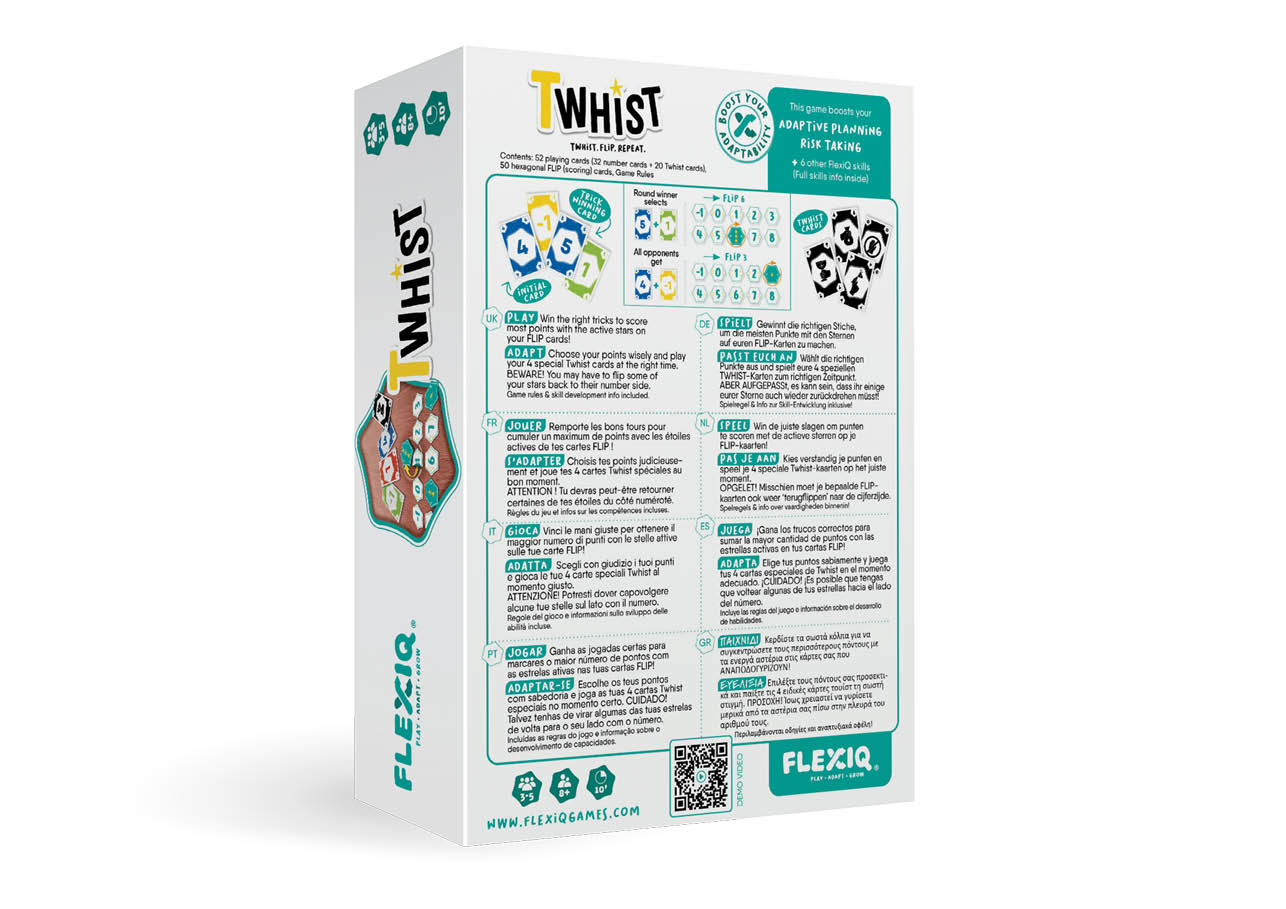 Joc de societate - Twhist , Flexiq, 8 + ani
