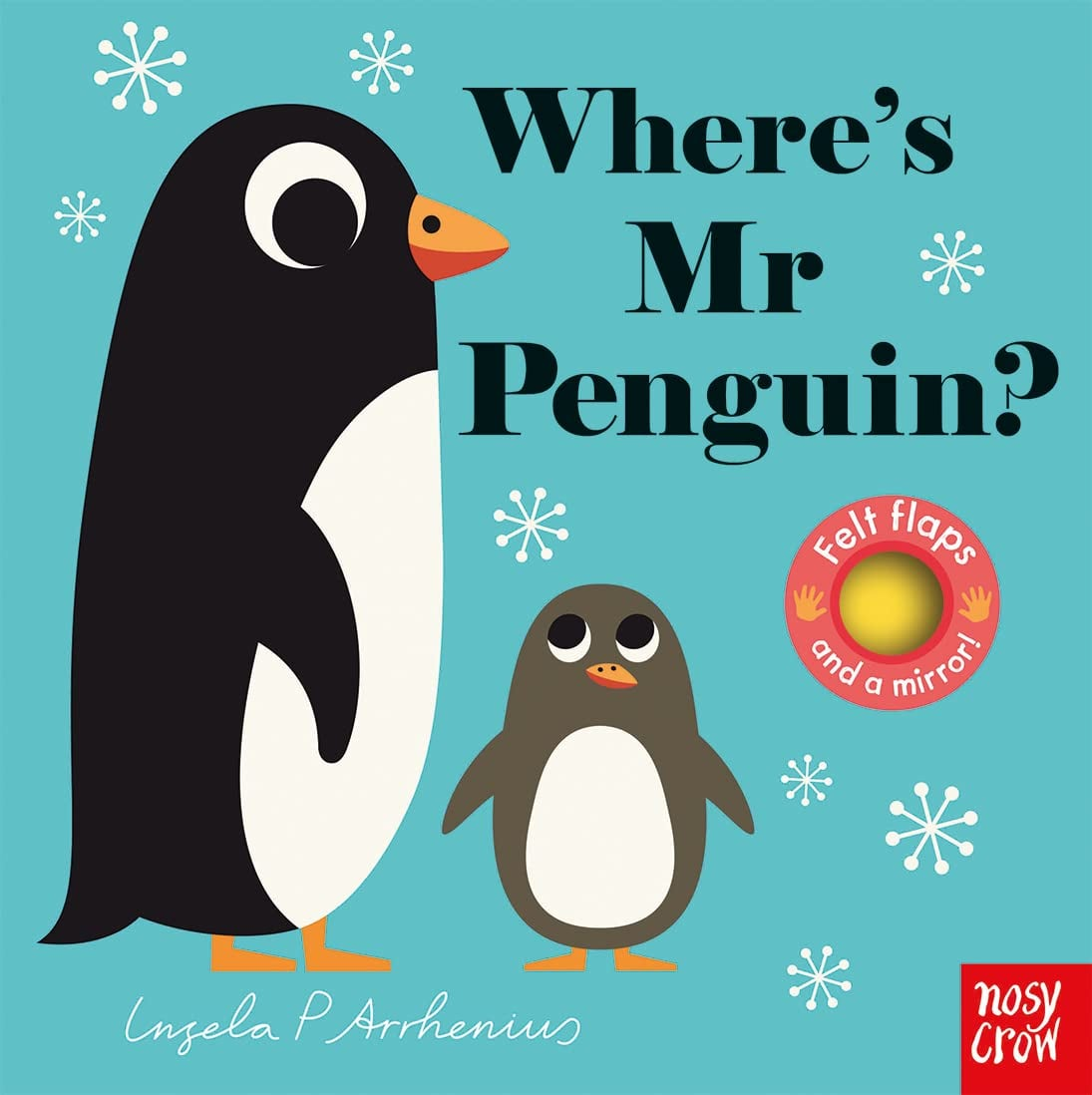 Carte cu clapete pentru bebelusi - Where's Mr Penguin, Nosy Crow, + 6 luni