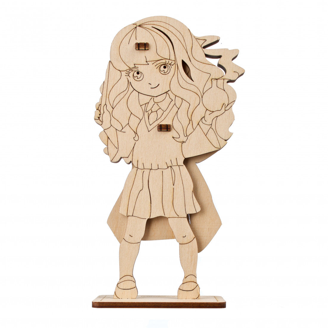 Model de colorat din lemn Hermione Granger