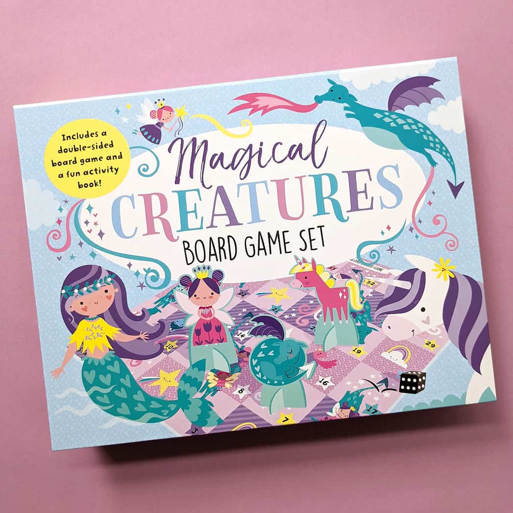 Carte puzzle - Magical Creatures Board Game Set
