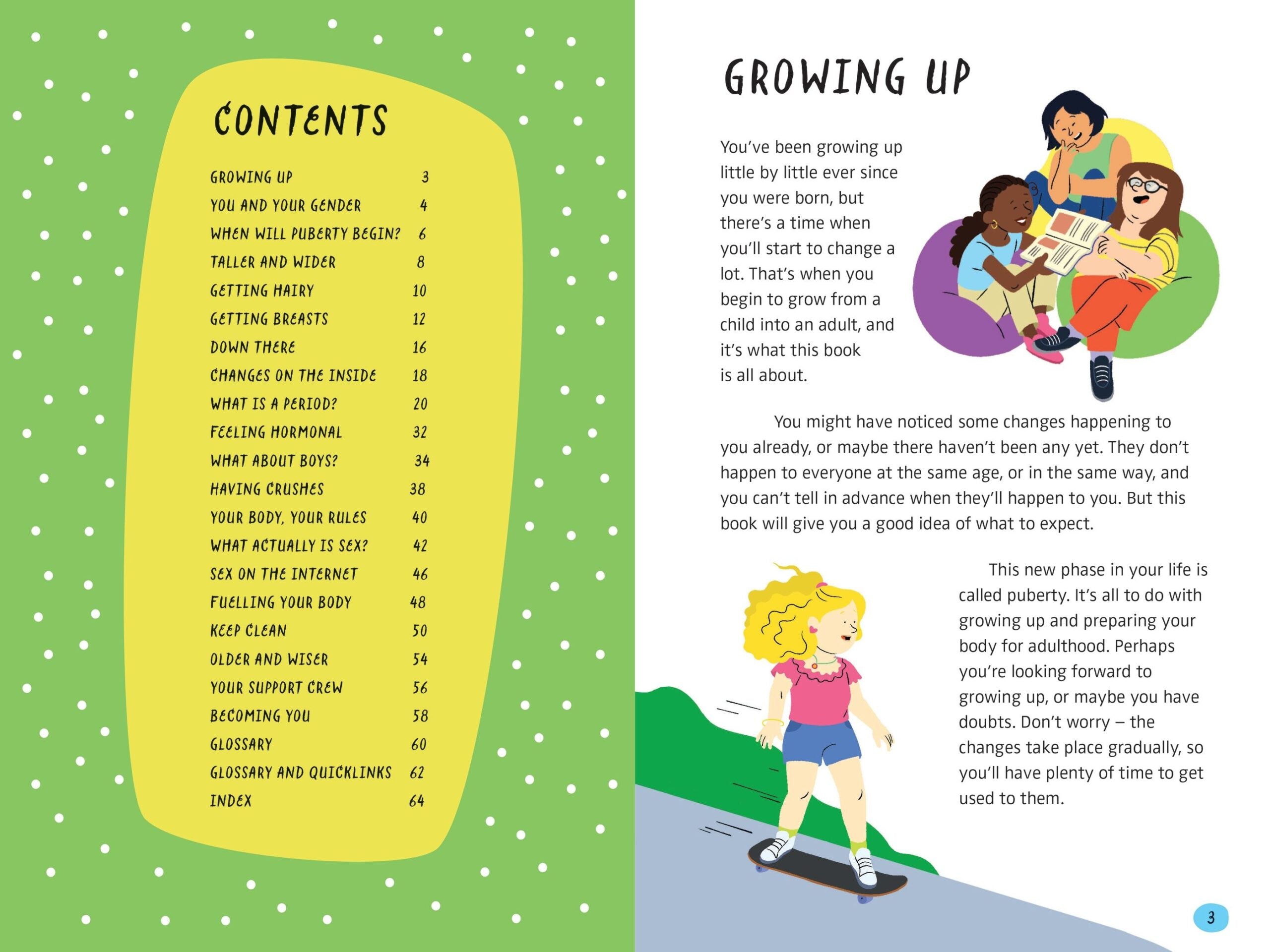 Carte pentru copii, Usborne, What's Happening To Me? The Girl One, 10+ ani
