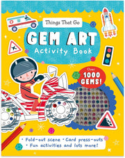 Carte pentru copii, NPP, Gem Art Activity Book: Things That Go, 3+ ani