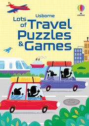 Carte pentru copii, Usborne, Lots of Travel Puzzles and Games, 5+ ani