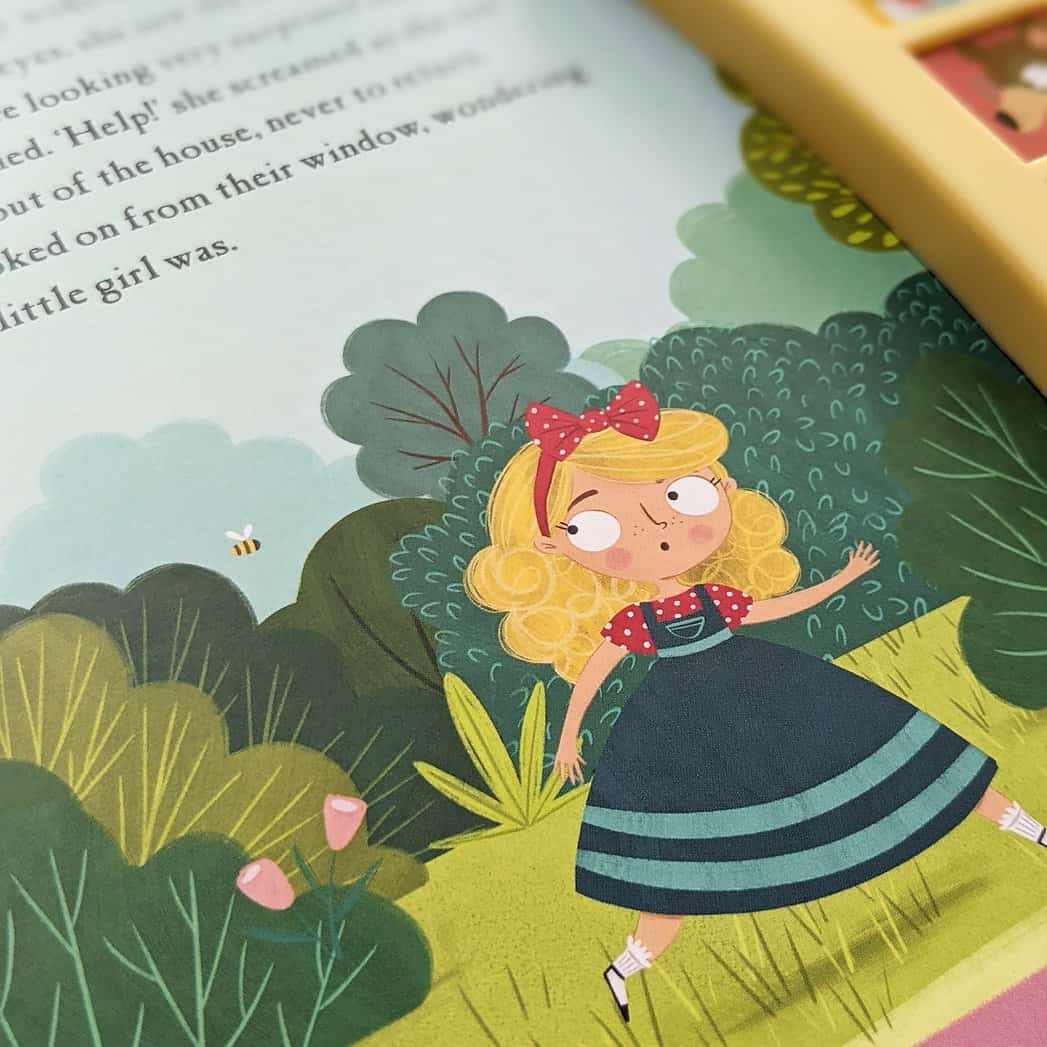 Carte pentru copii - Goldilocks and the Three Bears 6 Button Sound Book