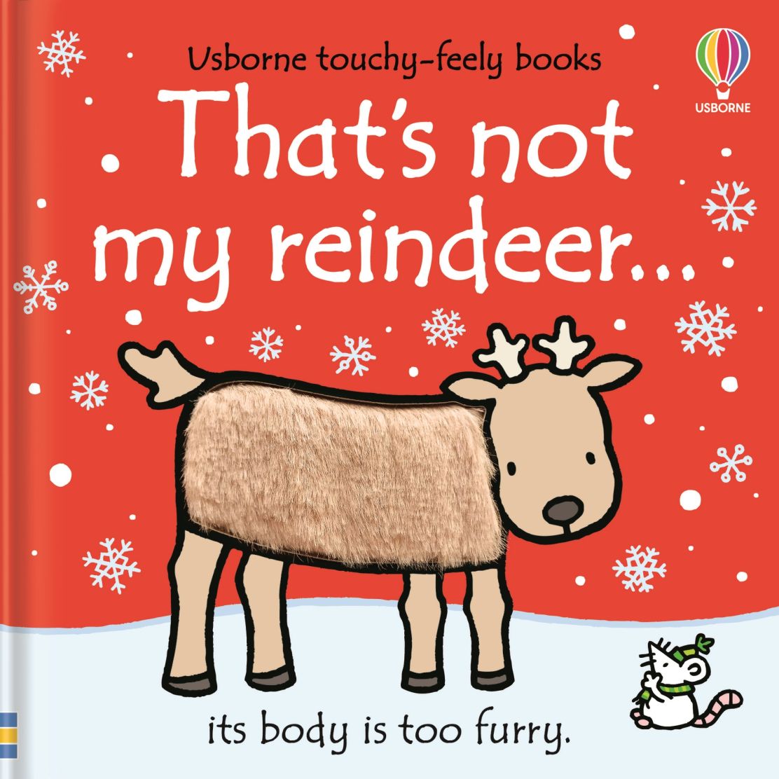 Carte pentru copii, Usborne, That's not my reindeer, +0 luni