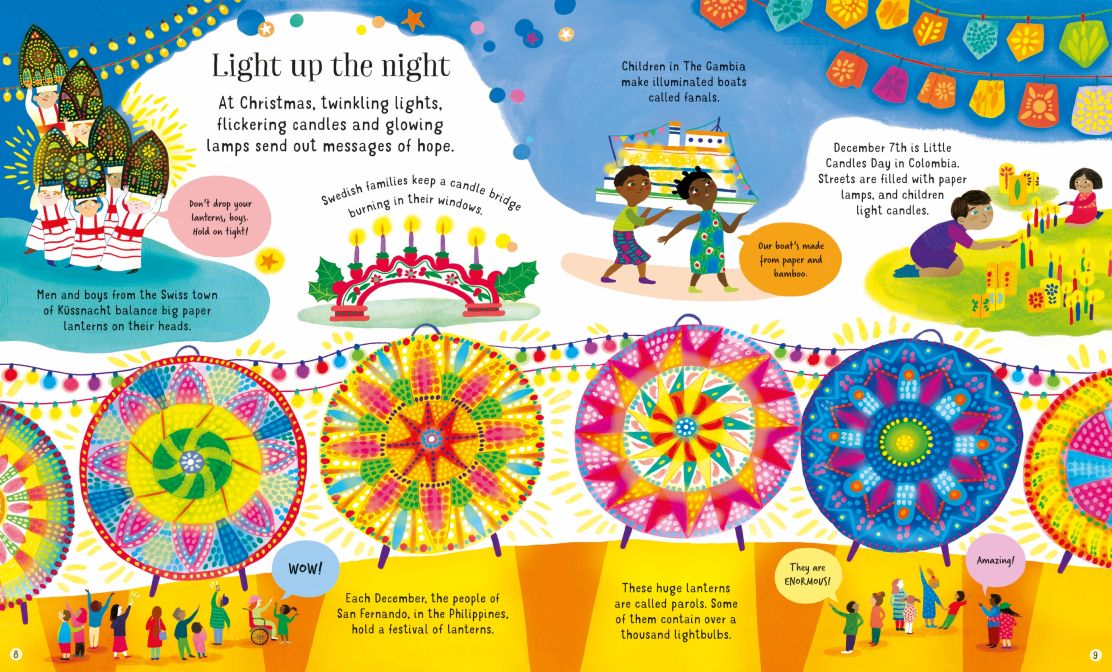 Carte pentru copii, Usborne, Christmas!, 3+ ani
