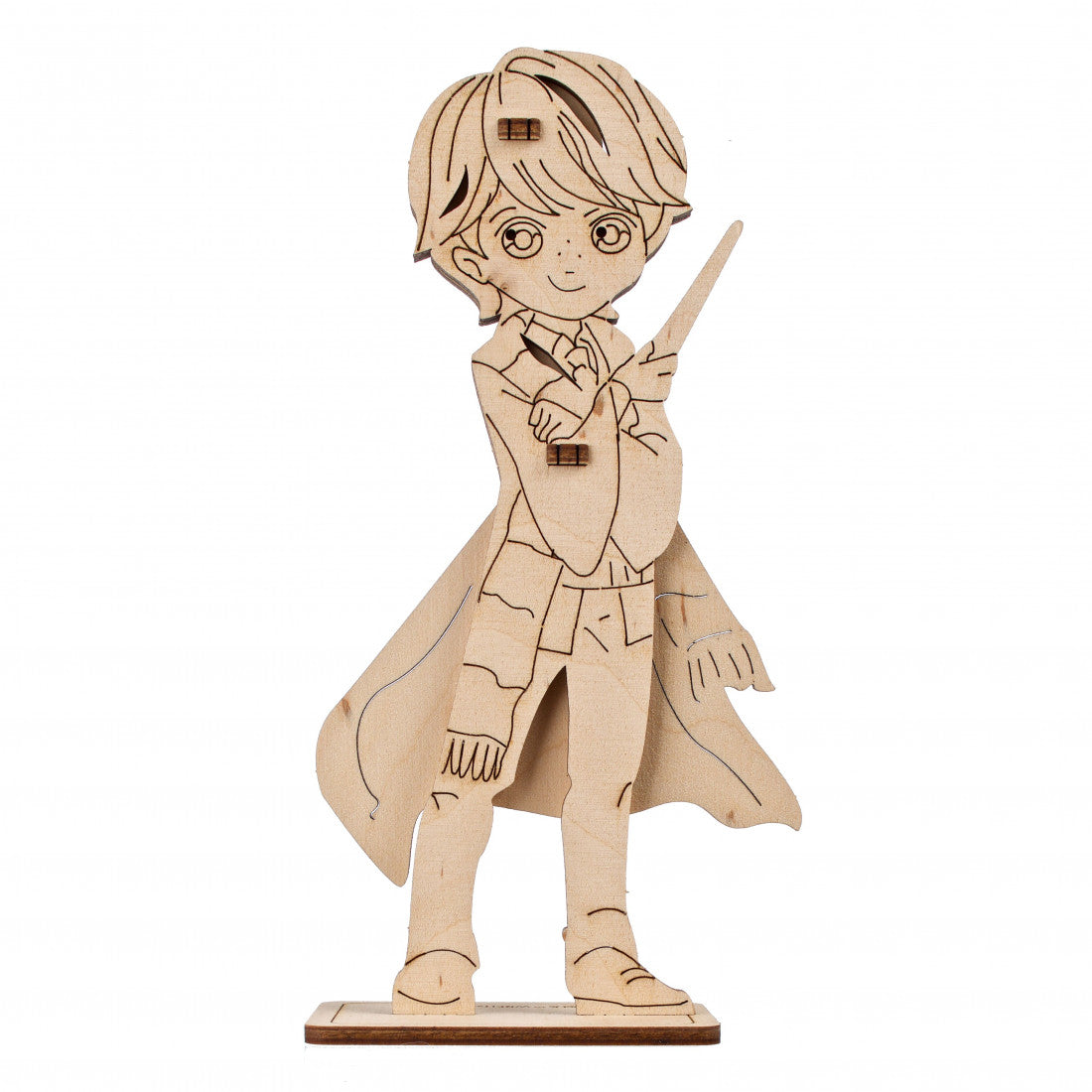 Model de colorat din lemn Ronald Weasley