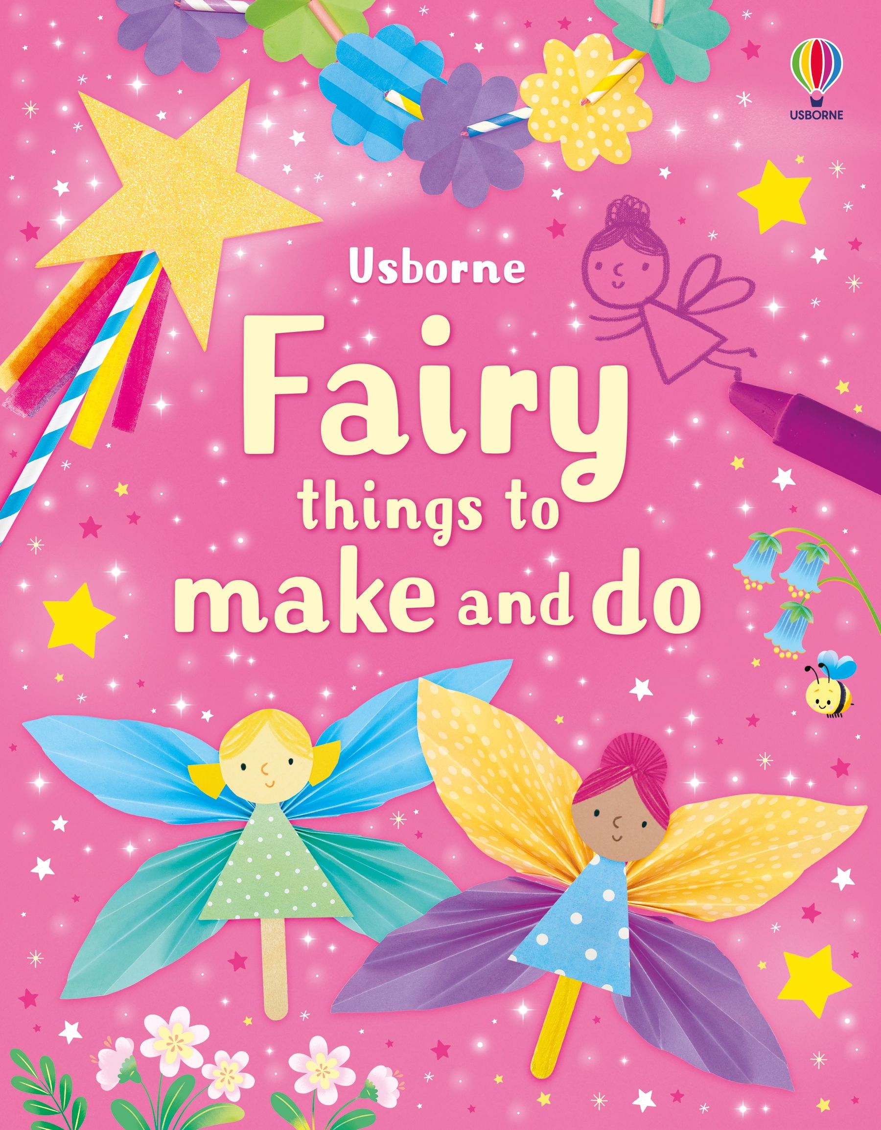 Carte pentru copii, Usborne, Fairy things to make and do, 3+ ani