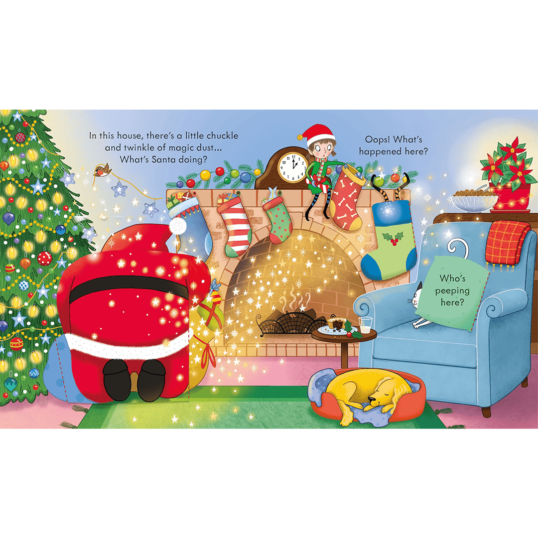 Peep Inside Christmas  – Carte cu imagini 3D despre Craciun