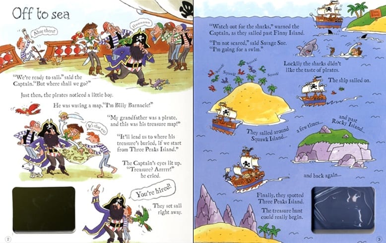 Carte cu jucarie cu pirati - Wind-up pirate ship