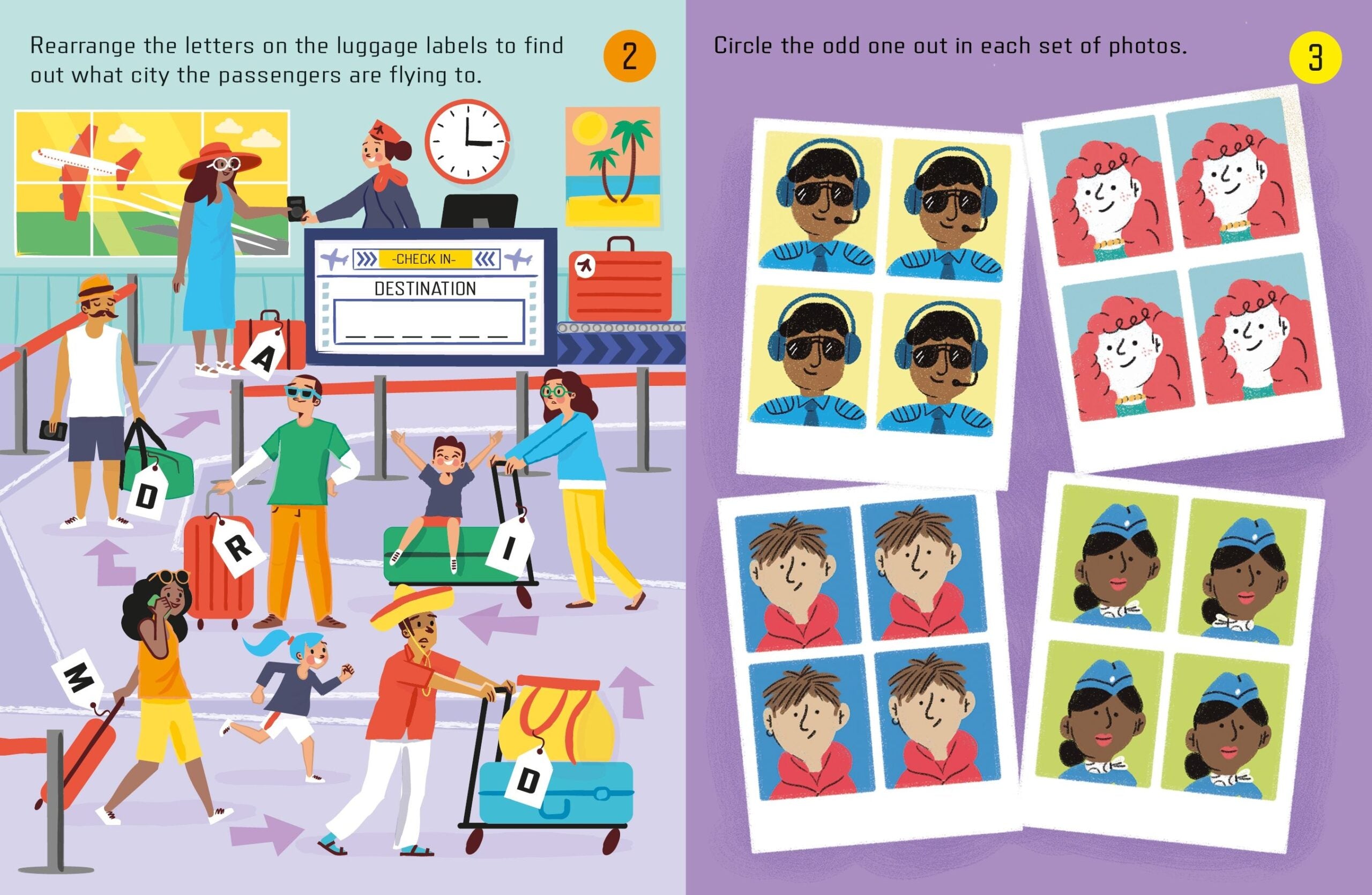 Carte pentru copii, Usborne, Things To Do on a Plane Journey, 6+ ani