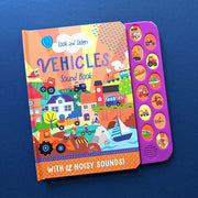 Carte pentru copii, North Parade, 12 BUTTON SOUND  - THINGS THAT GO, 1+ ani