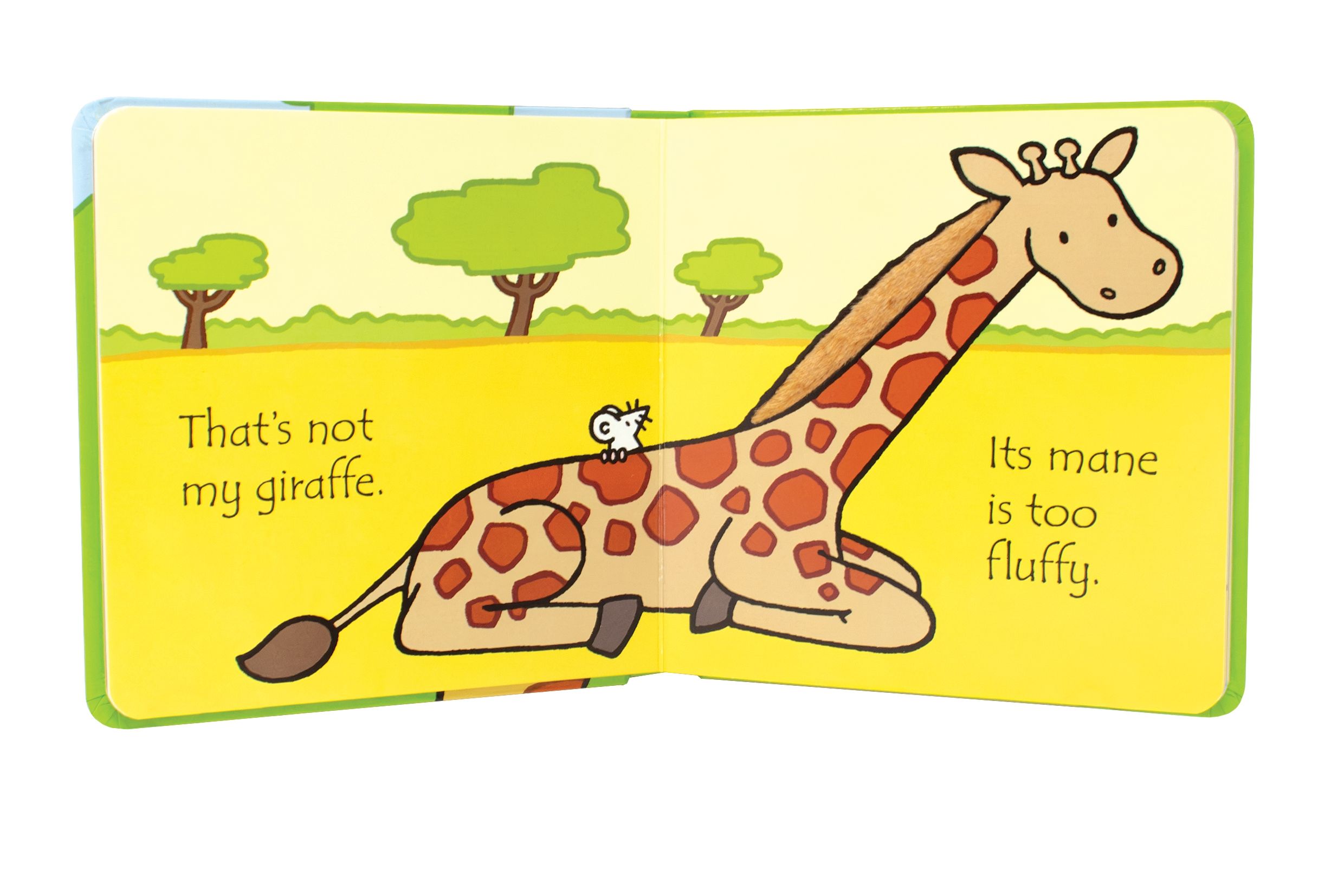 Carte pentru copii, Usborne, That's not my giraffe, 3+ luni