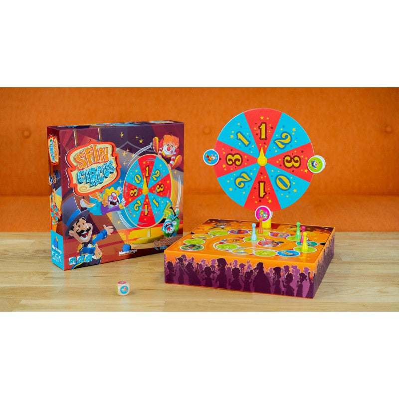 Joc de logica Spin Circus - Blue Orange + 4 ani