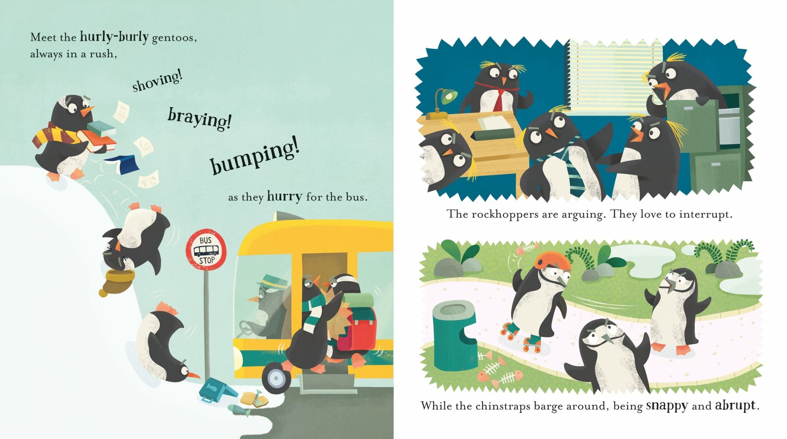 Carte pentru copii, Usborne, Politeness for Penguins, 2+ ani
