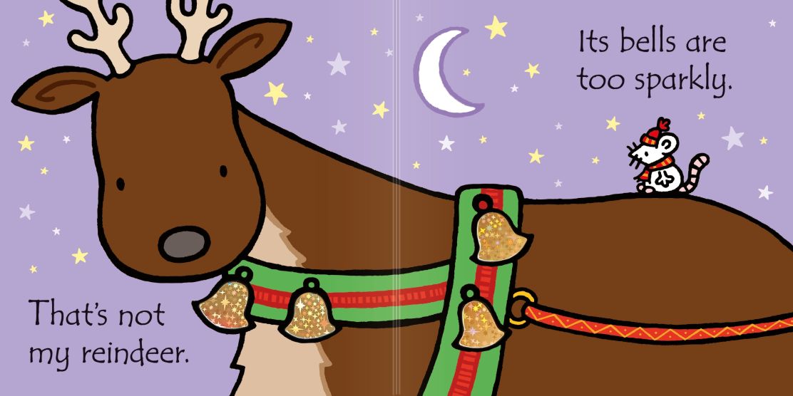 Carte pentru copii, Usborne, That's not my reindeer, +0 luni