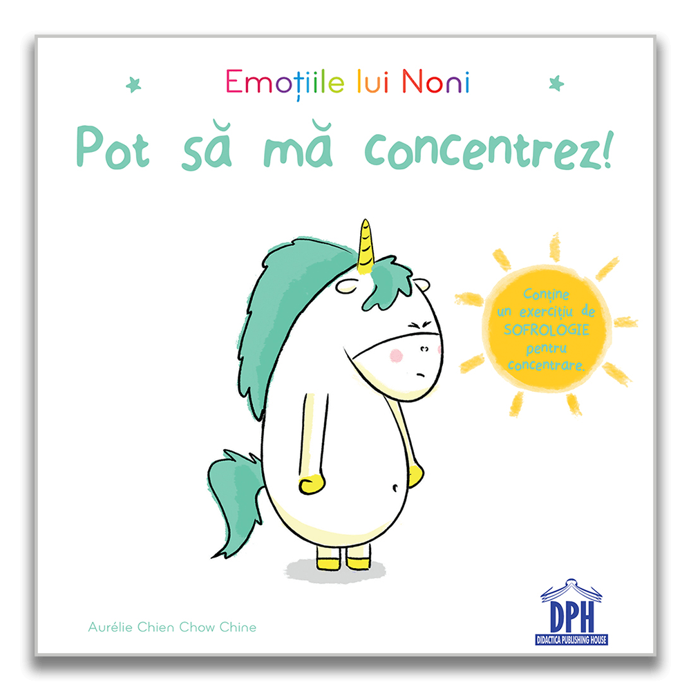 Carti Emotii pentru copii: Emotiile lui Noni: Pot sa ma concentrez!