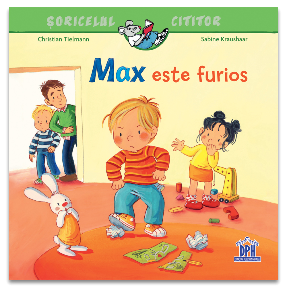 Carti copii - Max este furios
