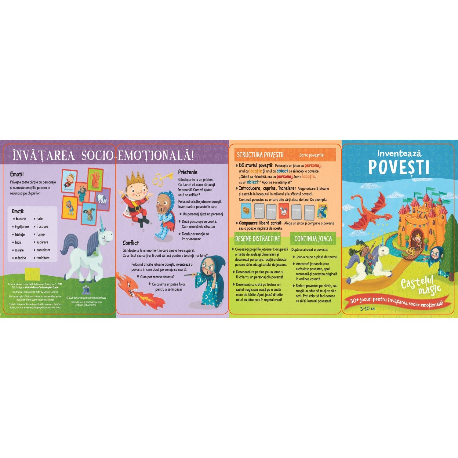 Jocuri creative copii: Inventeaza povesti: Castelul magic