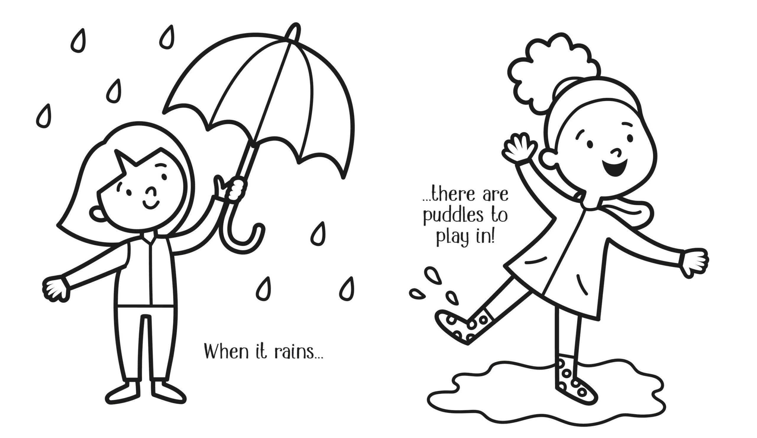 Carte pentru copii, Usborne, Happy Summer Colouring Book, 3+ ani