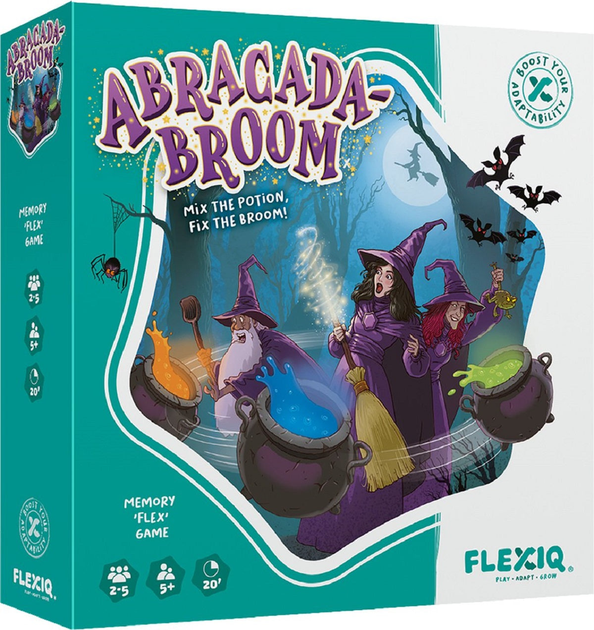 Joc de societate - Abracada - Broom, Flexiq, 5 + ani