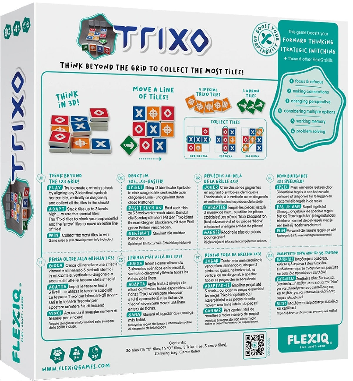 Joc de strategie - Trixo, Flexiq, 7 + ani