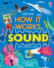 Carte pentru copii, Usborne, How It Works: Sound, 7+ ani