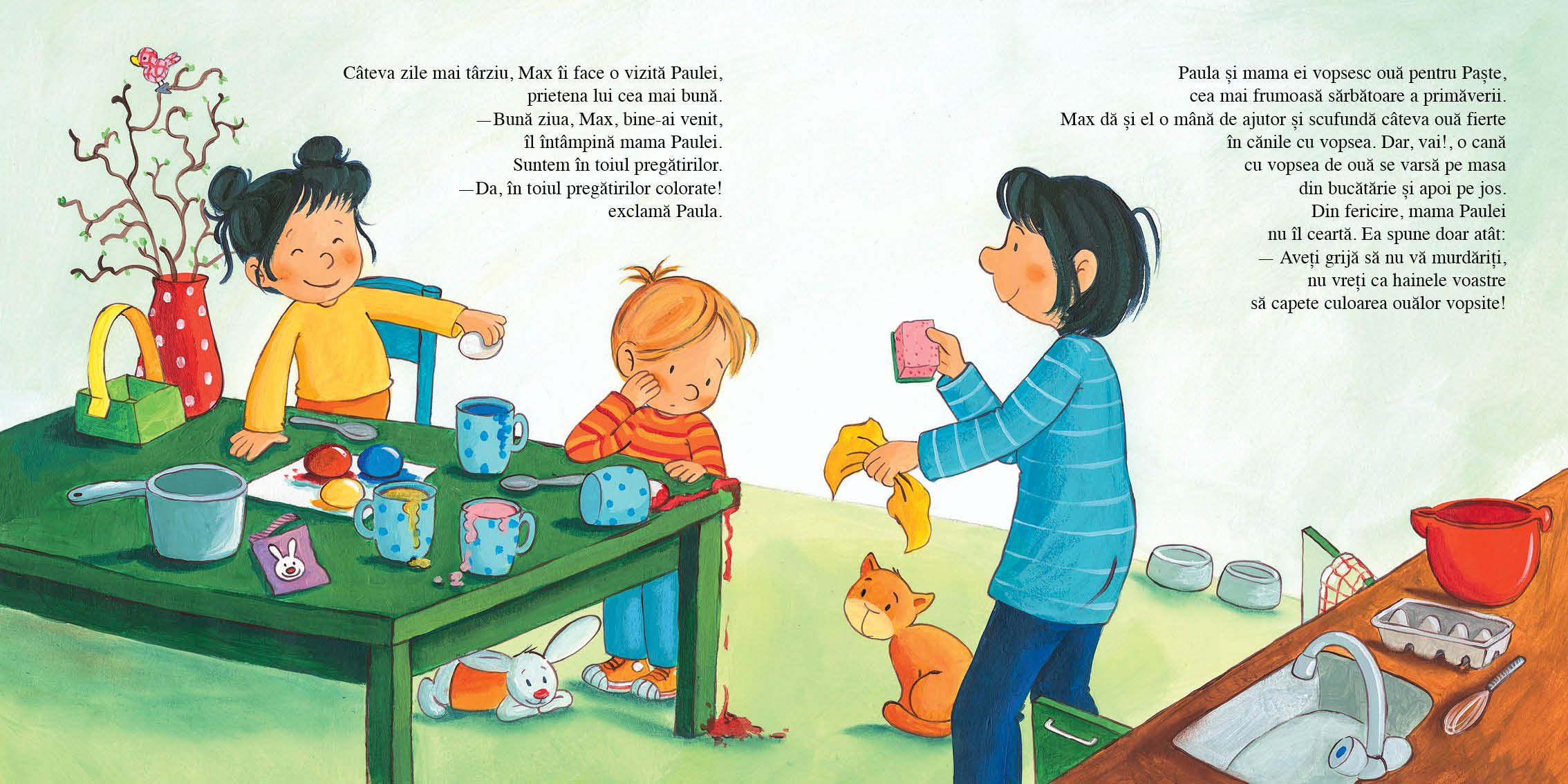 Carte pentru copii, Christian Tielman, Max si bucuriile primaverii, 3+ ani