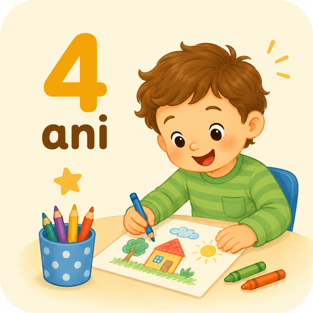 4 ani+