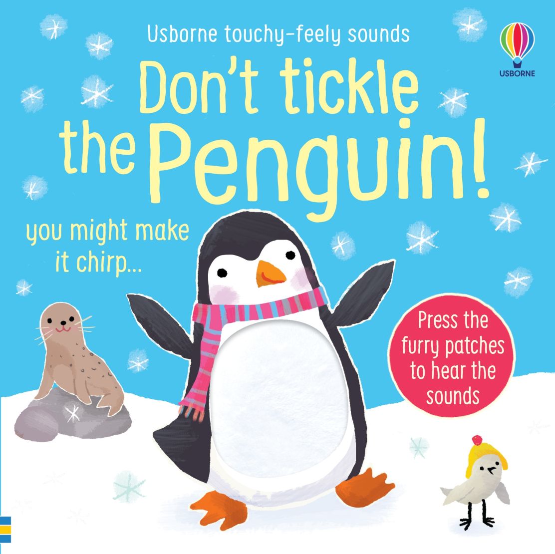 Carte muzicala - Don't Tickle the Penguin, Usborne, + 6 luni