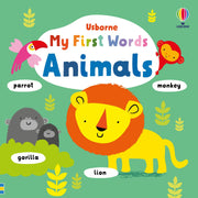 Carte pentru copii, Usborne, My First Words Animals, 12+ luni