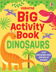 Carte pentru copii, Usborne, Big Activity Book Dinosaurs, 4+ ani