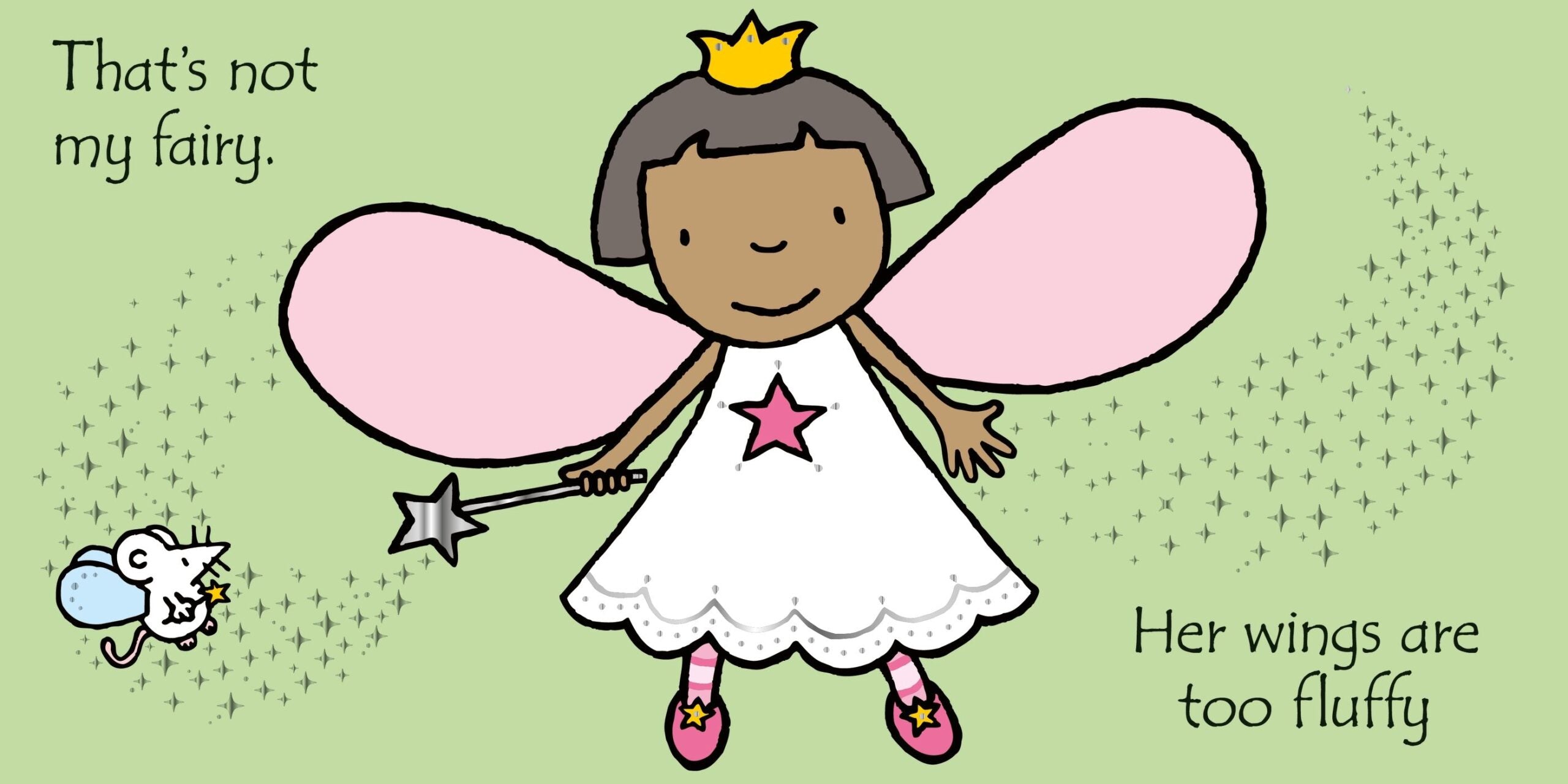 Carte pentru copii, Usborne, That's not my fairy, 3+ luni