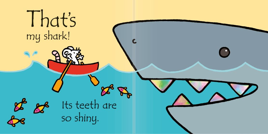 Carte pentru copii, Usborne, That's not my shark..., 6+ luni
