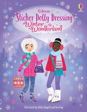 Carte pentru copii, Usborne, Sticker Dolly Dressing Winter Wonderland, 5+ ani