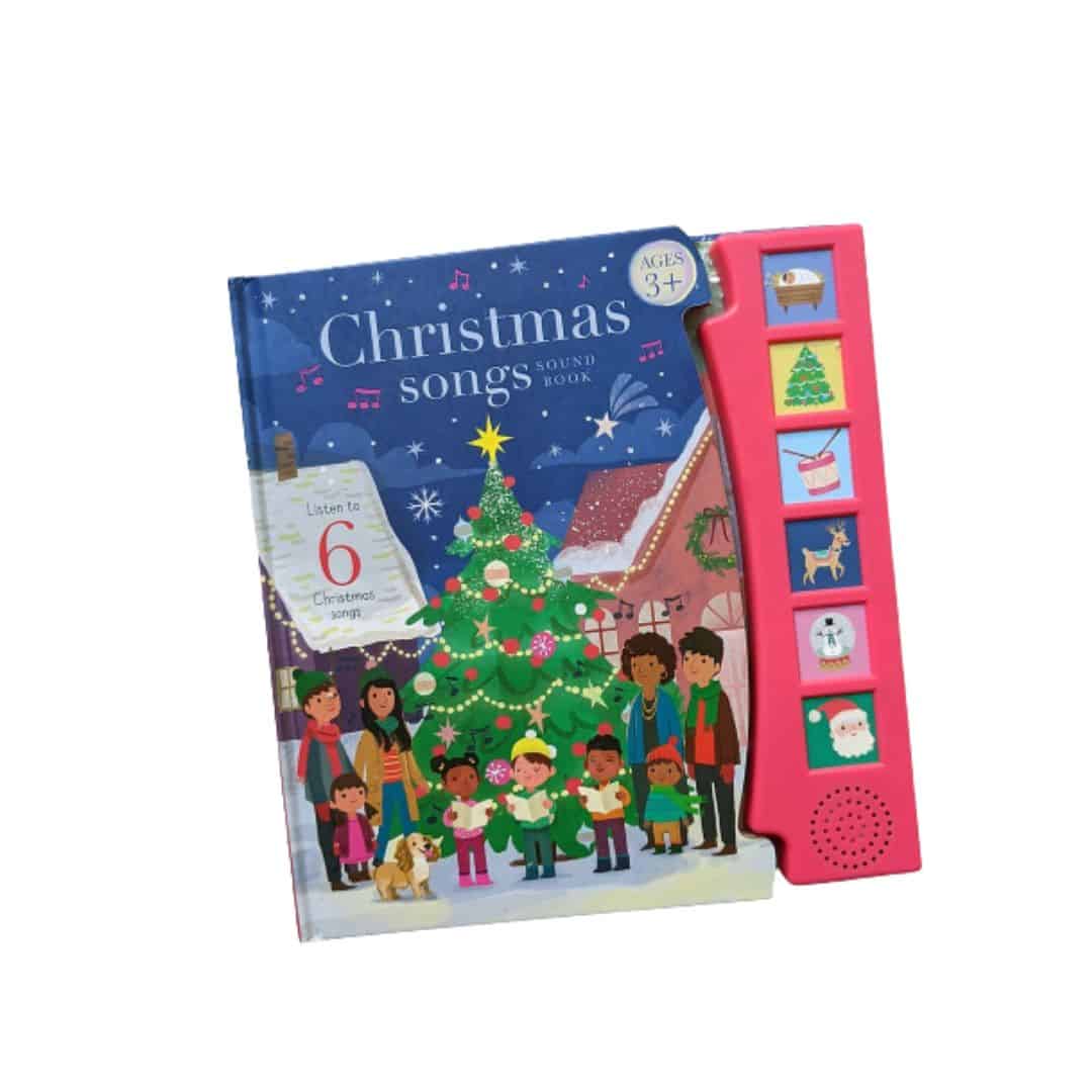 Carte pentru copii - Christmas Songs 6 Button Sound Book