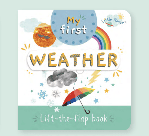 Carte Lift The Flap - Little Wonders - Weather