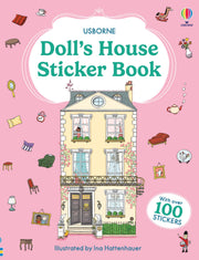 Doll's House Sticker Book, Usborne, + 3 ani
