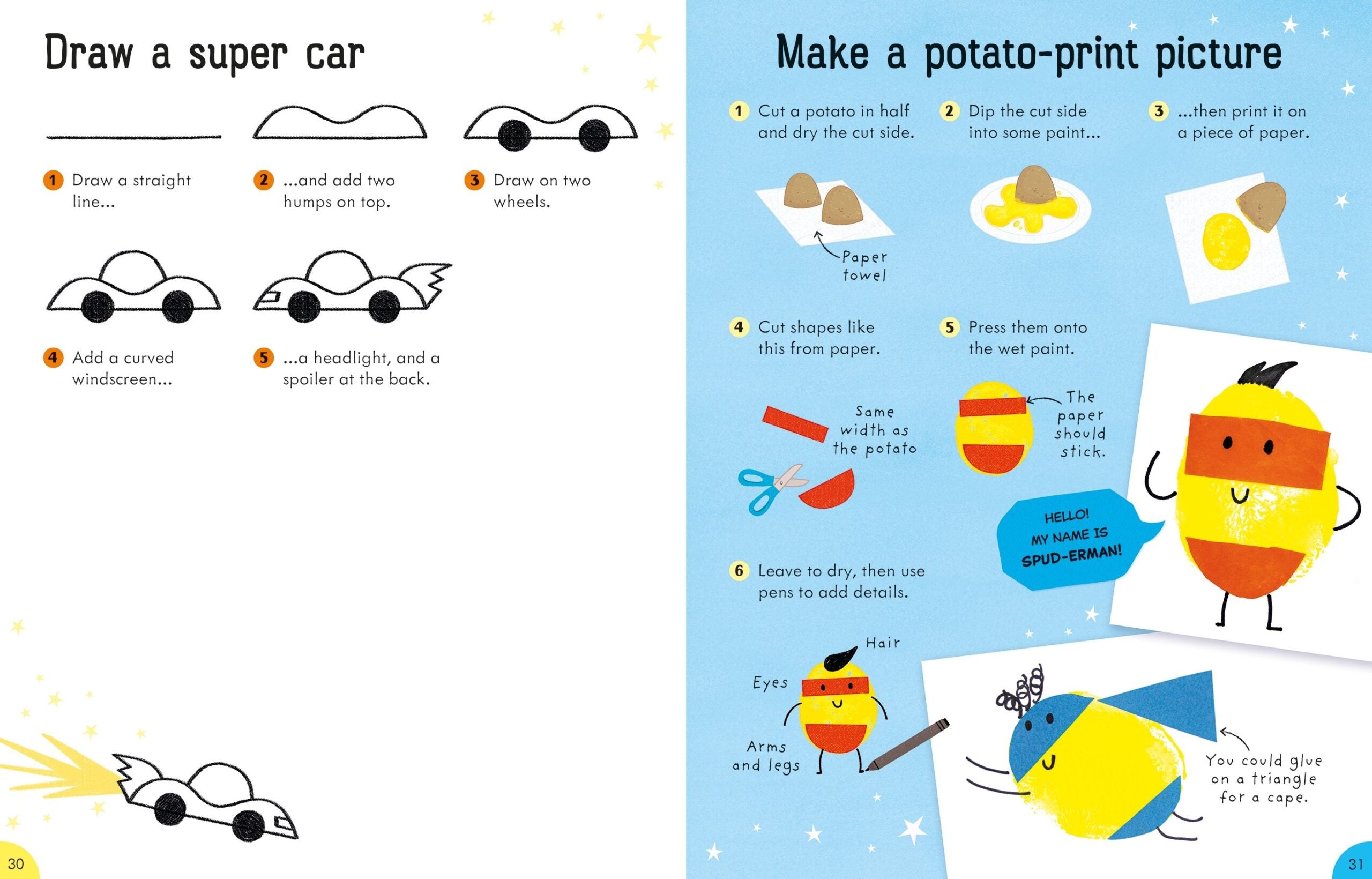 Carte pentru copii, Usborne, Superhero things to make and do, 3+ ani
