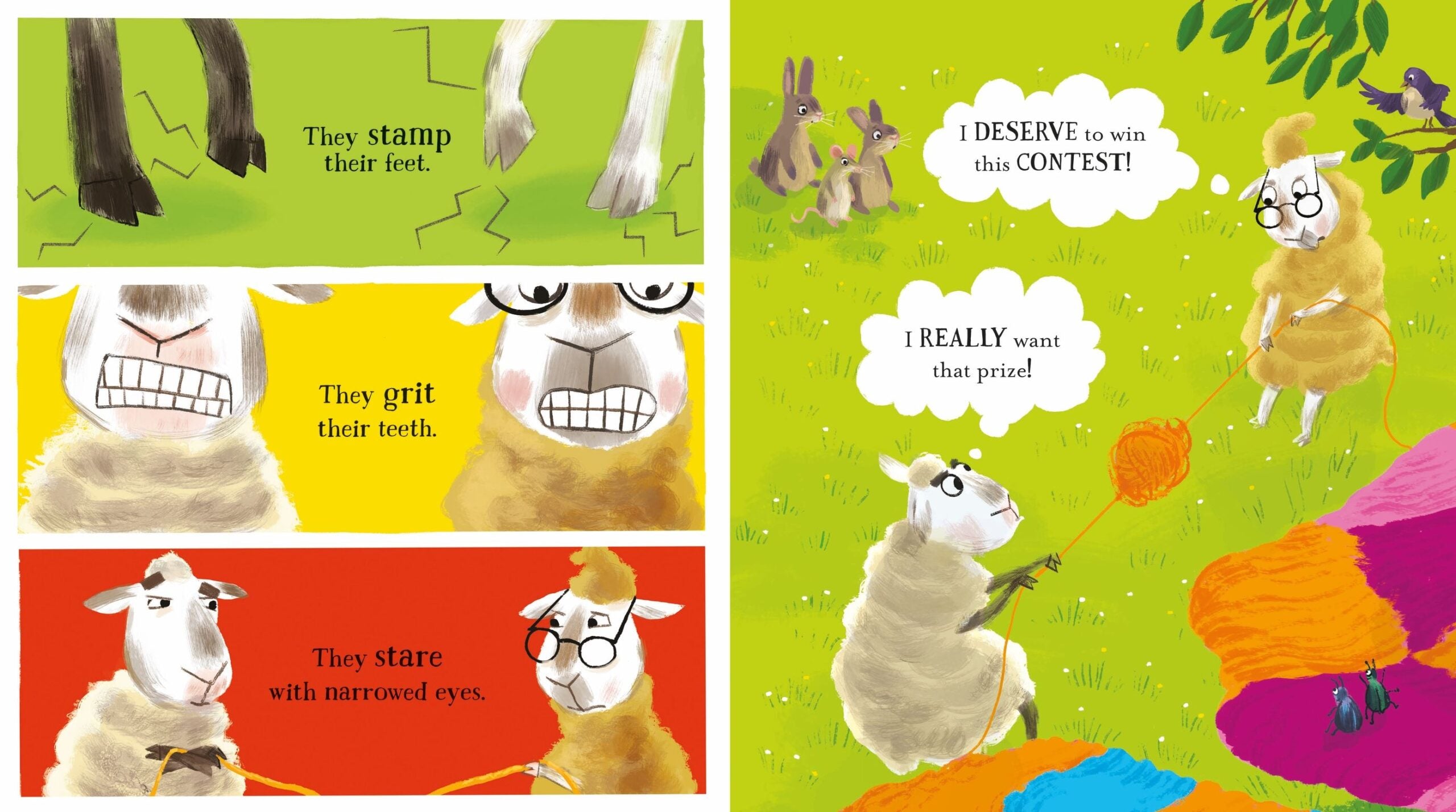 Carte pentru copii, Usborne, Sharing for Sheep, 2+ ani